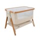 image 1 of Tutti Bambini Cozee Bedside Crib - Scandinavian Walnut/Ecru