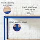 image 3 of Blue Metal Garage Workbench Blue