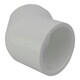 image 2 of 2in Plastica White 45 Deg Elbow P P - Single