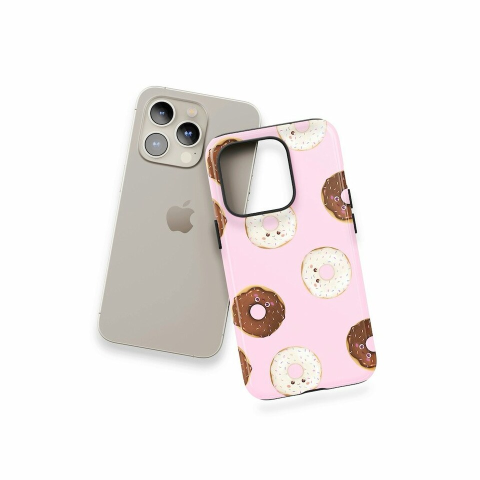 image 1 of Donuts Phone Case | Pink | iPhone 15
Slim | iPhone 15
Slim