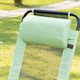image 7 of Outsunny Garden Chairs Set of 2 Folding Camping Chair Recliners, Green | Green | Green