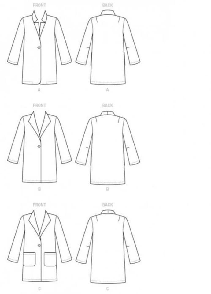 image 1 of Vogue 9133 Paper Sewing Pattern – Women’s Jacket, Sizes L–XL–XXL, Easy