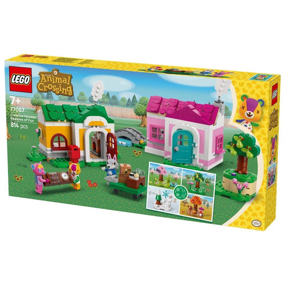 image 1 of LEGO Animal Crossing Creative Houses Seasons of Fun