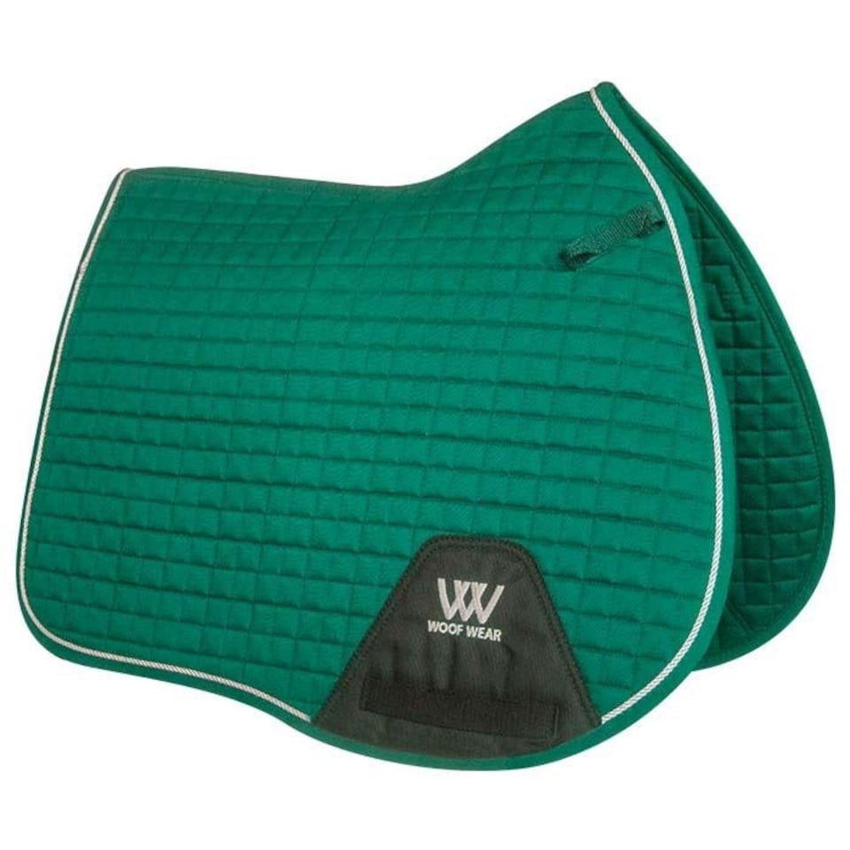 image 1 of Woof Wear GP Saddle Cloth White | Size: Full
Colour: White/White