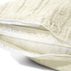 image 7 of Living and Home 3Pcs Duvet Cover and Pillowcases Bedding Set, Super King- Off White | White | Super King