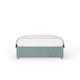 image 2 of Ortho Classic Orthopaedic Duckegg Linen Divan Set Small Single