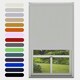 image 1 of Blackout Roller Blind 210cm x 210cm Grey | Light Grey