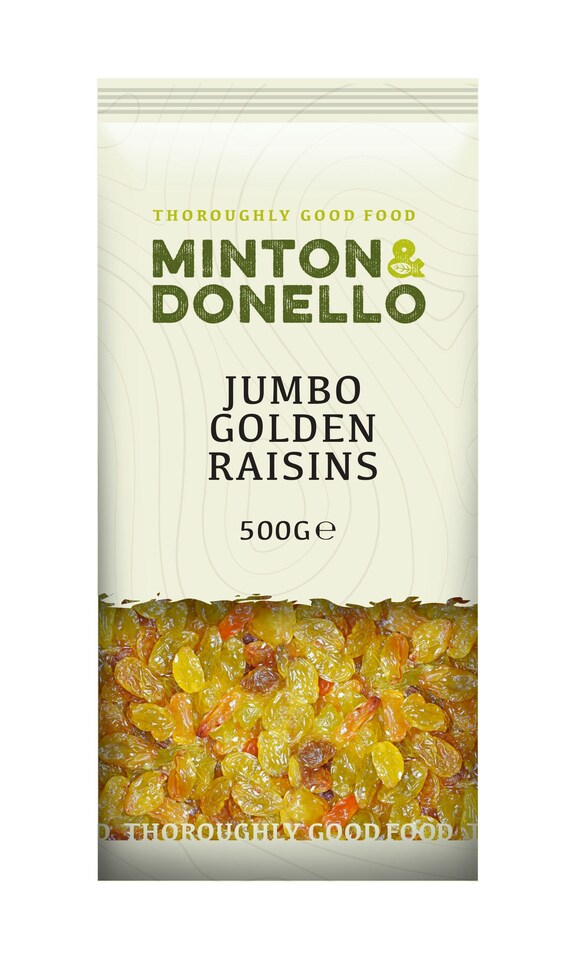 image 1 of Minton & Donello Golden Raisins 6 x 500g