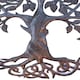 image 3 of Tree of Life Metal Wall Decor - Large 59cm (23") Iron Art for Garden & Home Indoor/Outdoor Wall Hanging