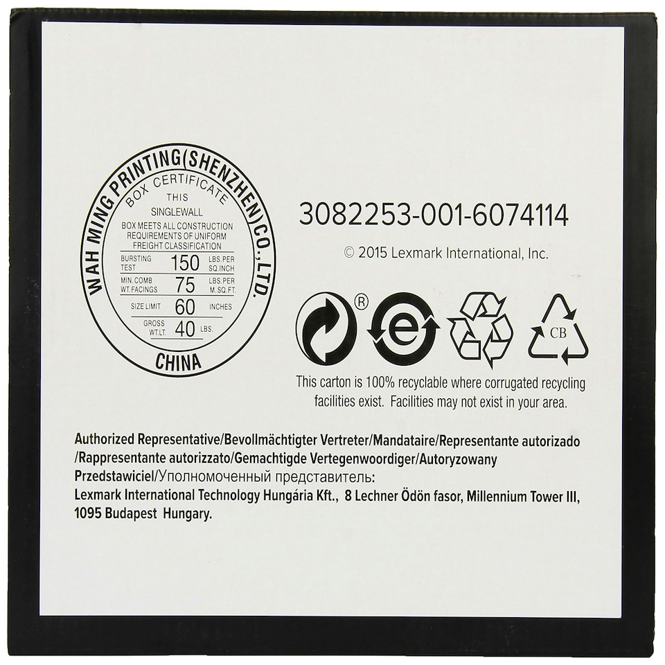 image 1 of Lexmark 74C20M0 Original Laser Toner - Magenta