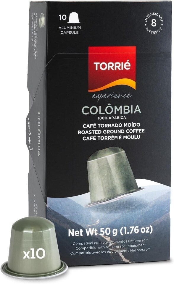 image 1 of Colombia Aluminium Nespresso ® Compatible Coffee Capsules (10 Pods)