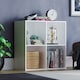image 1 of Vida Designs Durham 2x2 Cube Storage Bookcase Display Unit, White
