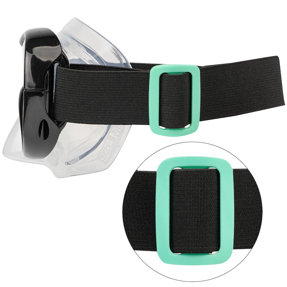 image 1 of Decathlon Adult's snorkelling kit, fins, mask, snorkel 100