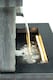 image 5 of Sorrento Trough Zinc & Stone Water Feature with Lights H68cm
