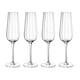 image 1 of Villeroy & Boch Rose Garden Set of 4 Champagne Flutes