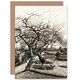 image 1 of Vincent Van Gogh Parsonage Garden Nuenen Winter Art Card