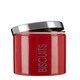 image 2 of Maison by Premier Red Enamel Biscuit Canister