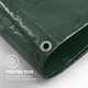 image 5 of Waterproof 5ft 1.5m Garden Furniture 3 Seater Bench Seat Cover | Green