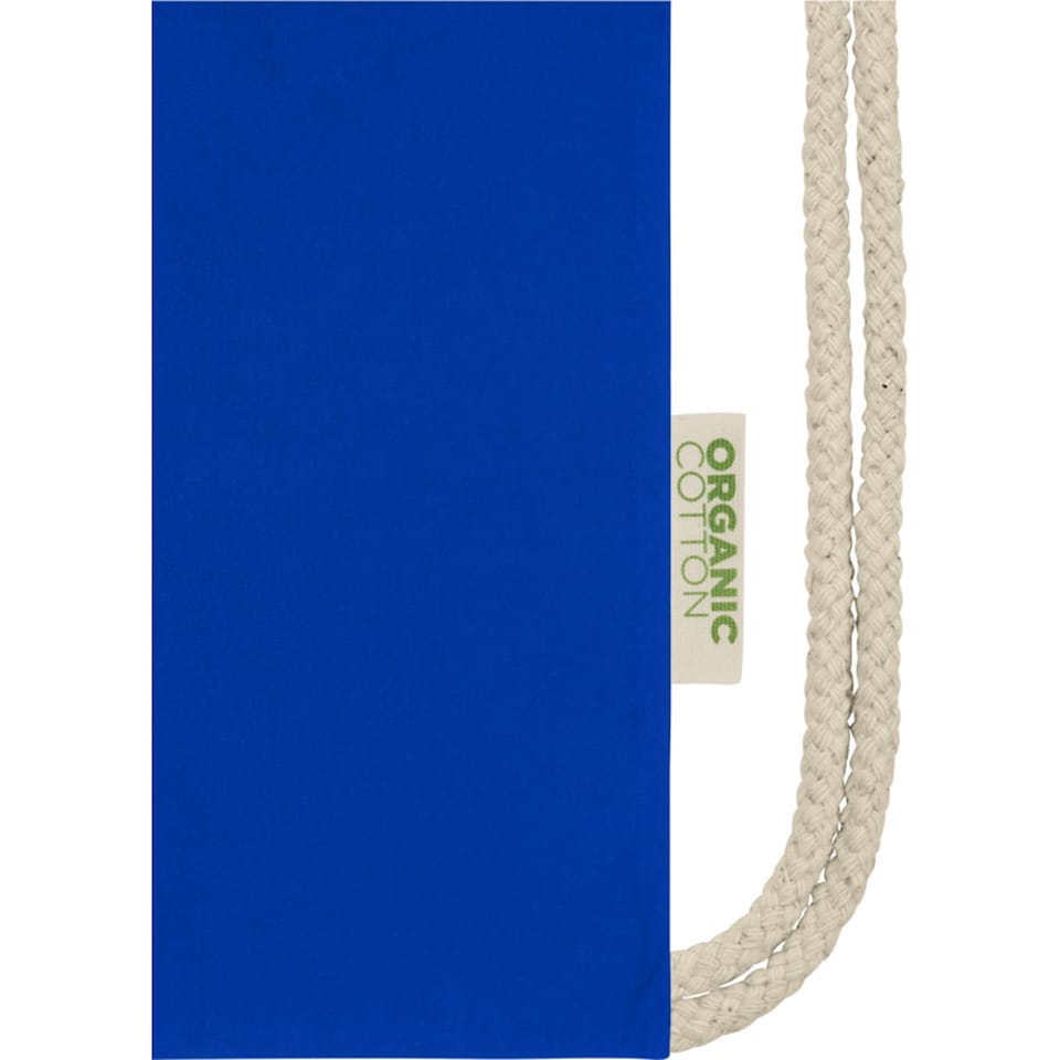 image 1 of Floso Organic 5L Drawstring Bag | Blue | Royal Blue | One Size | 1