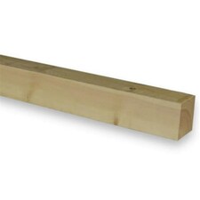 PACK OF 15 (Total 15 Units) - 75mm x 75mm (70mm x 70mm Finish) Planed All Round Redwood Timber - 1.2m Length
