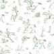 image 1 of Equestrian Wallpaper Horse Riding White Green Country Traditional Feature Wall