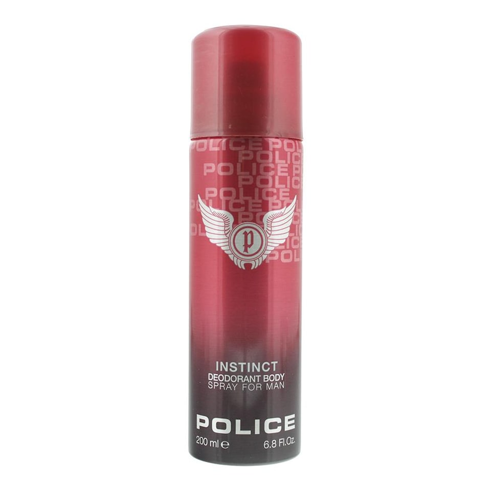 Police Instinct Mens Deodorant Body Spray 200ml