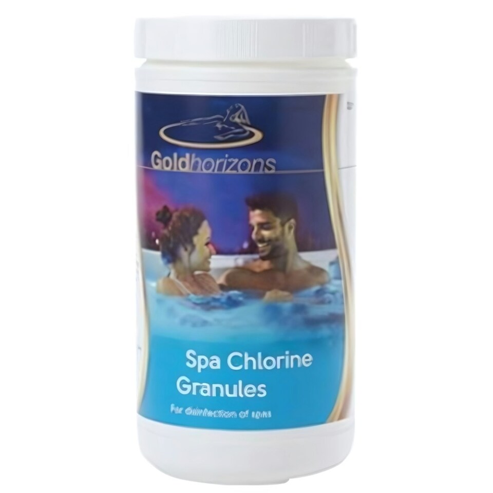 Gold Horizons - Spa Chlorine Granules 1 X 1kg rapid quick dissolving