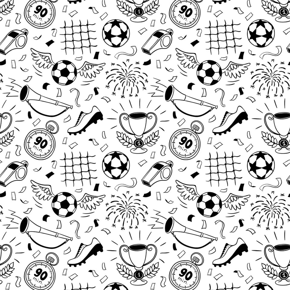 image 1 of The Champions Wallpaper in Monochrome | Black | Monochrome