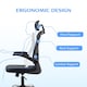 image 3 of Ergonomic Gaming Office Chair Computer Desk Swivel Leather Chair