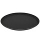image 1 of Argon Tableware Round Non-Slip Serving Tray - 28cm - Black | Black | Black