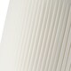 image 8 of Contemporary Designer Double Pleated Cream Cotton Fabric 12 Drum Lamp Shade | Cream | 12"
