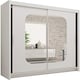image 4 of Modern Sliding Wardrobe 120/150/180/203cm White/Black/Grey/Oak Black | 150cm