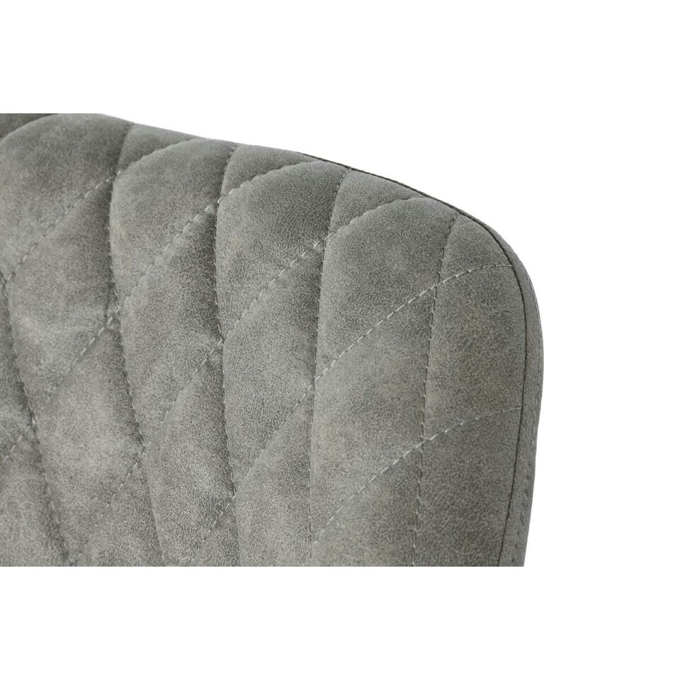 image 1 of Chair DKD Home Decor Black Grey 55 x 58 x 83 cm Grey