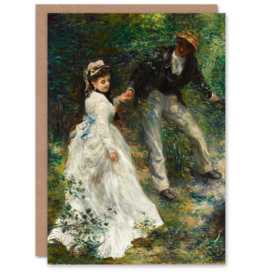 Pierre Auguste Renoir Art Card The Promenade Couple - Tesco Groceries