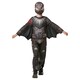 image 1 of How To Train Your Dragon Childrens/Kids Deluxe Hiccup Battlesuit Bodysuit - Grey - 7-8 Years 7