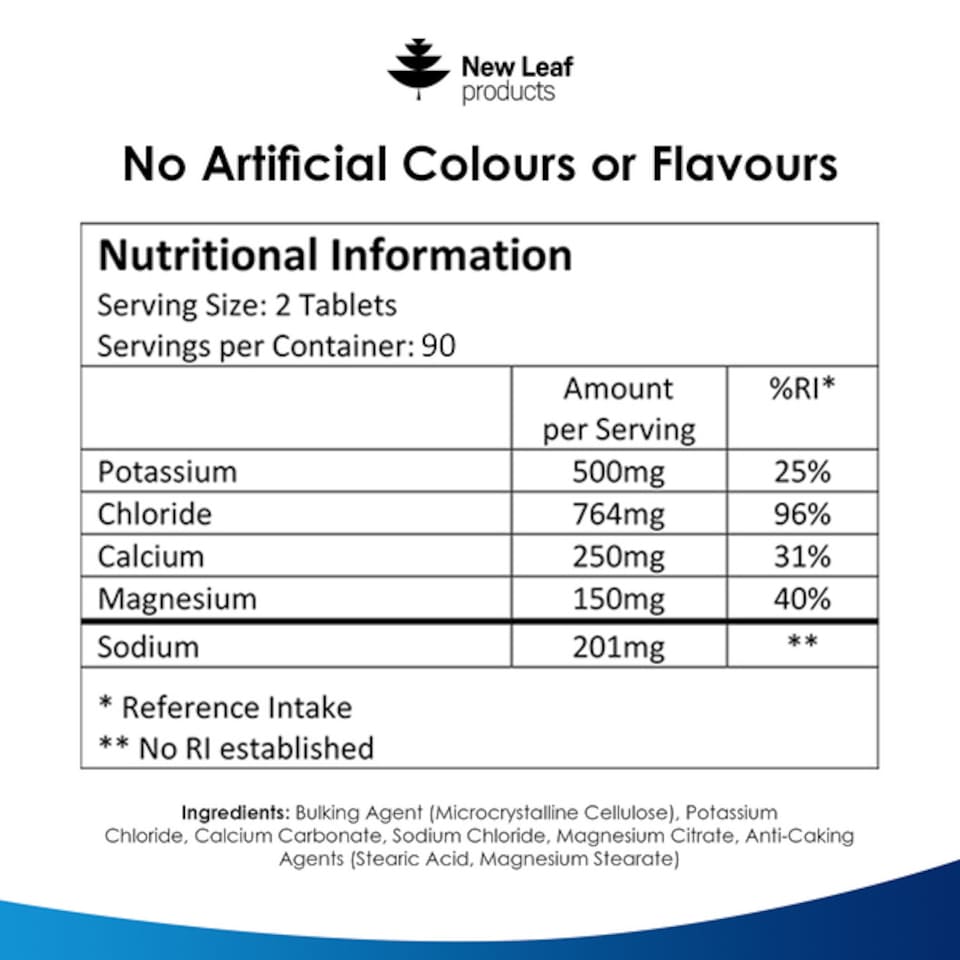 image 1 of Electrolytes Complex 180 Tablets & Vital Minerals