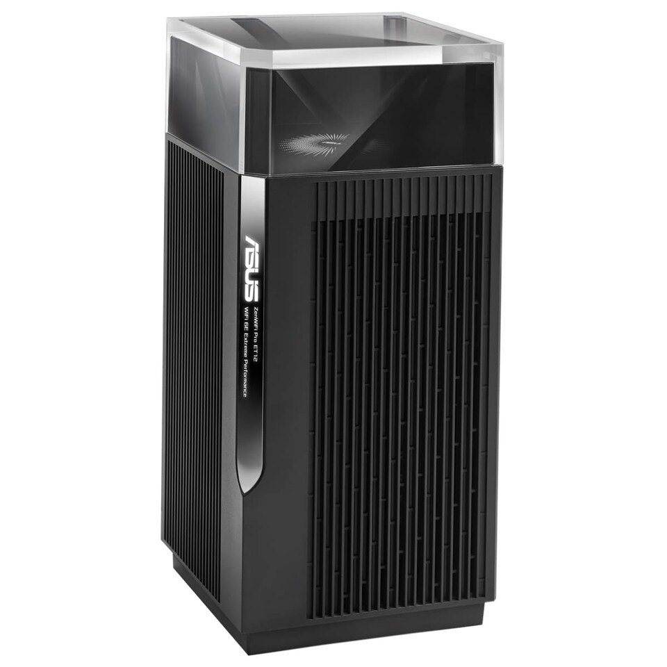 ET12 AXE11000 Whole-Home Tri-band Mesh WiFi 6E System Coverage up to 610 Sq. Mtr/6,000 Sq. ft.,11Gbps WiFi, 3 SSIDs, free security & parental controls, Dual 2.5G ports LAN Aggregation 1 pack