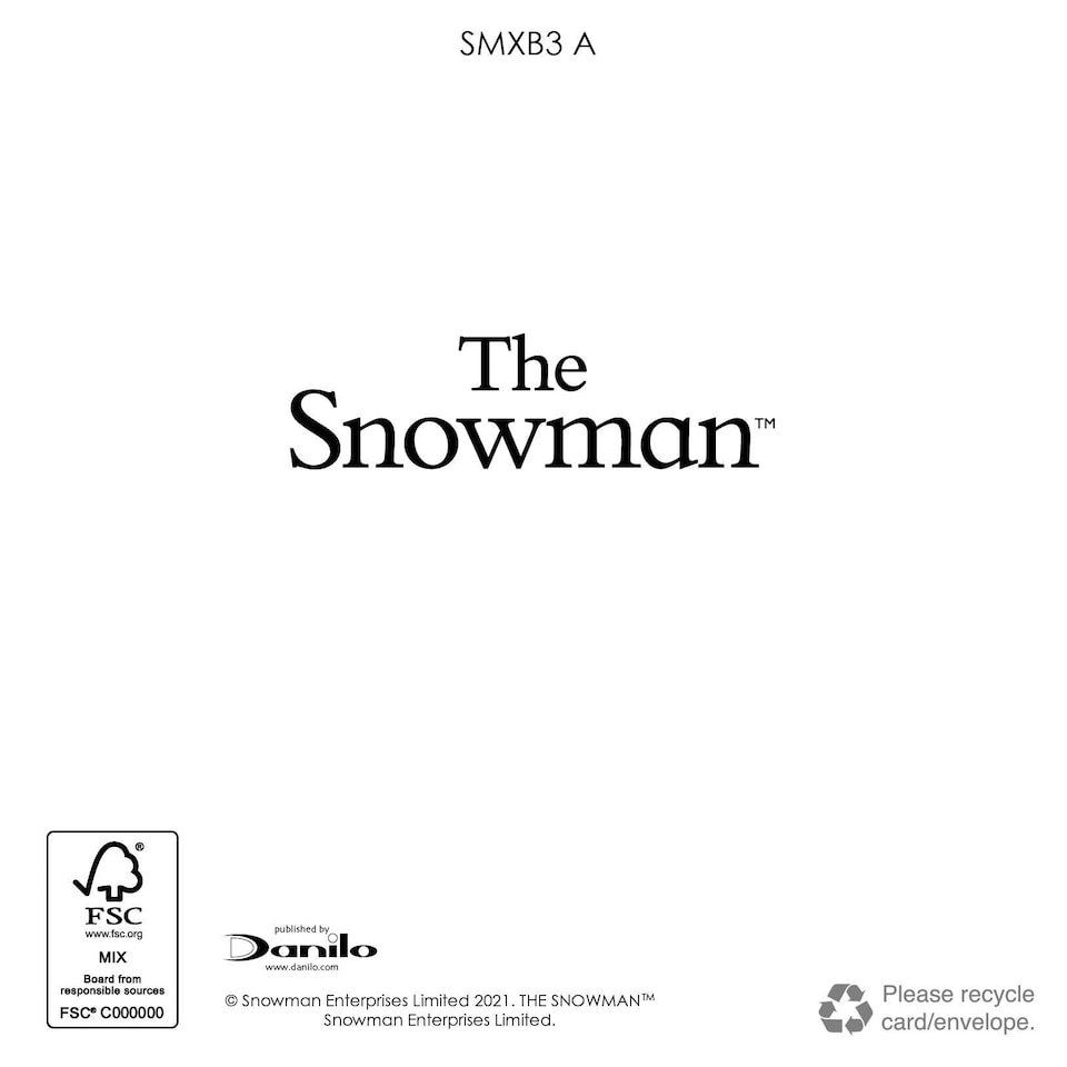 image 1 of The Snowman Multipack of 10 Christmas Cards