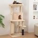 image 1 of PawHut Cat Tree for Indoor Kittens, 132cm Cat Tower with Scratching Posts and Pad, Bed, House, Jumping Platform, Grooming Brush, Toy Balls, Anti-Tip Kit, Cat Climbing Frame, Beige