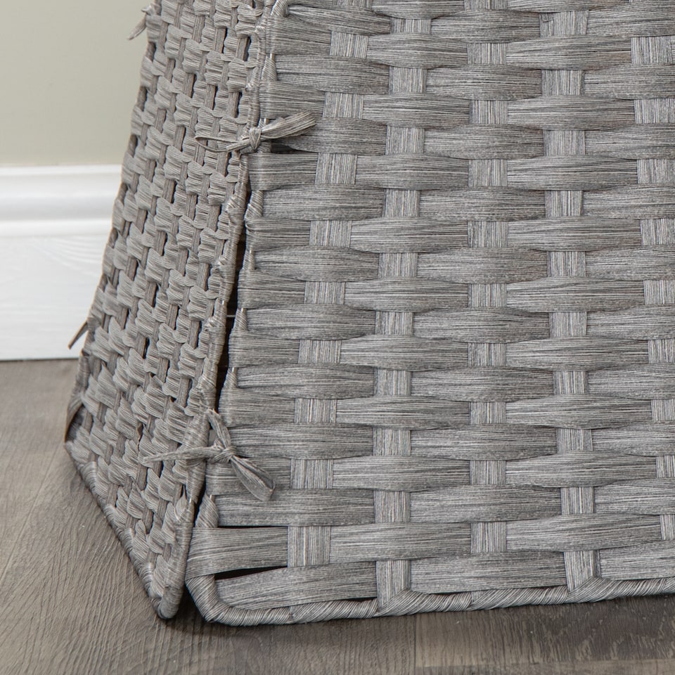 image 1 of 30cm Plush Christmas Goggle Owl Decoration with Santa Hat