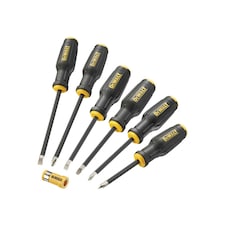Dewalt Hand Tools Full Fit Screwdriver Set, 6 Piece - Multi Colour - One Size
