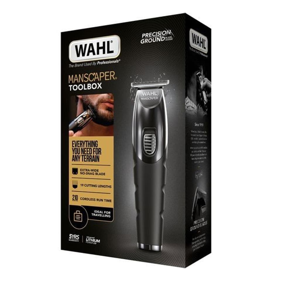 image 1 of Wahl Manscaper Toolbox Multigroomer All-in-One Full Body & Beard Trimmer 3026742