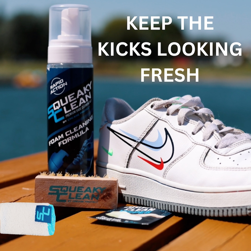 image 1 of Premium Shoe Cleaning Kit By Crease Protect