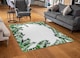 image 2 of Green Botanical Leaves Designer Rug | Multi