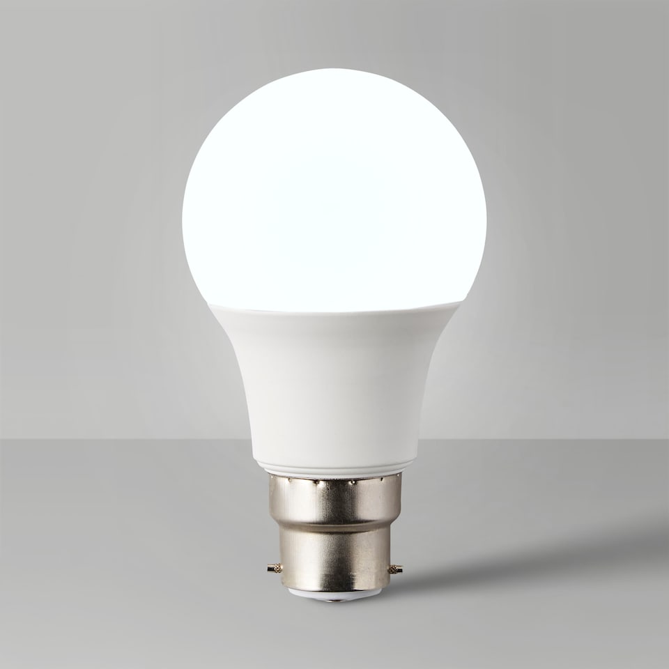 image 1 of ValueLights 5 Pack B22 White GLS Light Bulbs | White