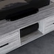 image 2 of Vida Designs Brooklyn 2 Drawer TV Unit Industrial Entertainment Storaeg, Grey | Grey | 1