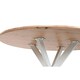 image 4 of Dining Table Home ESPRIT White Brown Iron MDF Wood 120 x 120 x 75 cm N/A