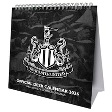 NEWCASTLE UNITED FC 2026 DESK EASEL CALENDAR - PRE-ORDER