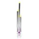 image 1 of Primrose Kohala 3 Stainless Steel Tubes Fire Water Feature with LEDs 135cm