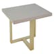 image 4 of Villi Gold Side Table Gold